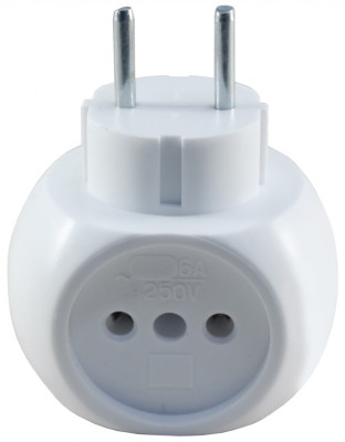 Тройник на 3 роз. б/з шар 6A Веллконт