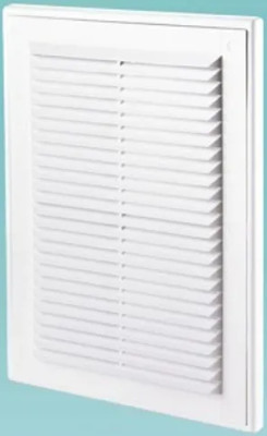 Решетка вент. МВ 125с 251*182 + рамка и сетка