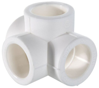 Полипропилен Крестовина D20 двухпл. VT