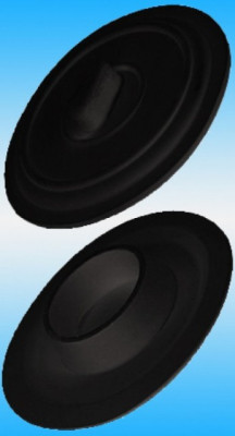 Пробка для ванной резиновая черная