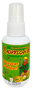 Спрей Лютоня Аква от комаров 50мл