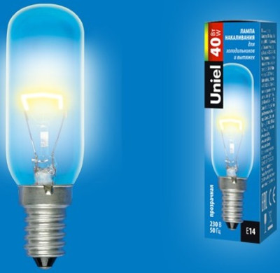 Лампа для вытяжки Uniel 40W E14 220V