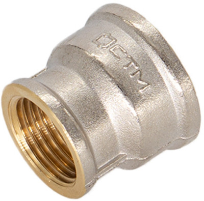 Муфта латунь переход в/в 3/8