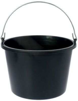 Ведро строит. черн. 12л Мультипласт