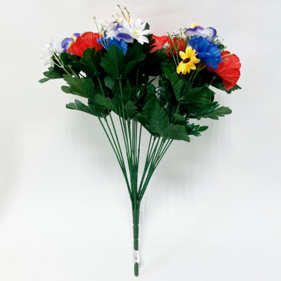 Цветы искусственные Букет Лето 30см