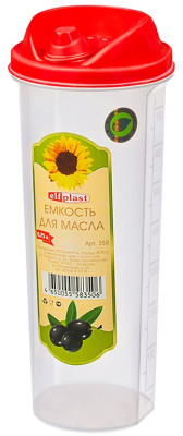 Емкость для масла 0,75л Эльфпласт 358