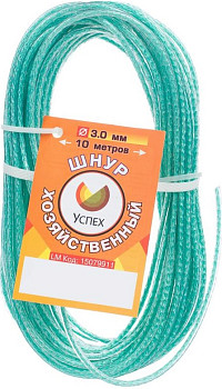 Шнур хозяйственный 3мм 50м полипропилен Color