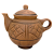 Чайник заварочный 0,6л керамика молочение Кунгур