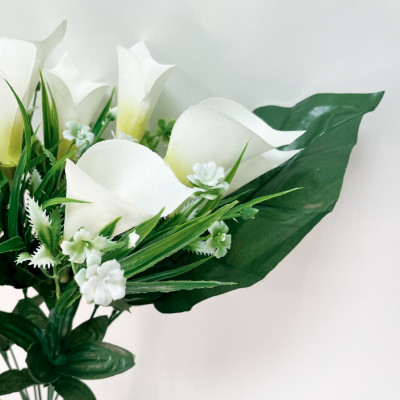 Цветы искусственные Букет Калл 11 цветов