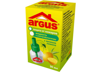 Жидкость для фумигатора Аргус 45 ночей Лимон