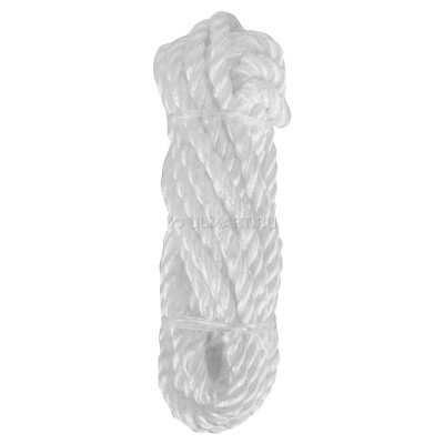 Канат полипропиленовый D=14мм 20м крученый Россия