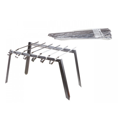 Подставка под шампура 6шт 400*250*7мм