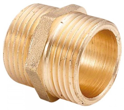 Бочонок ниппель латунь н/н 3/8