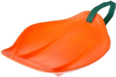 Санки ледянки с ручкой ремнем микс 789053