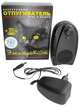Отпугиватель грызунов ультразвуковой Электрокот