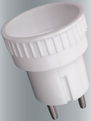 Адаптер-переходник стакан Toker 1S 6А белый