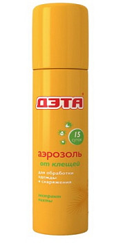 Аэрозоль Дэта Антиклещ 150мл