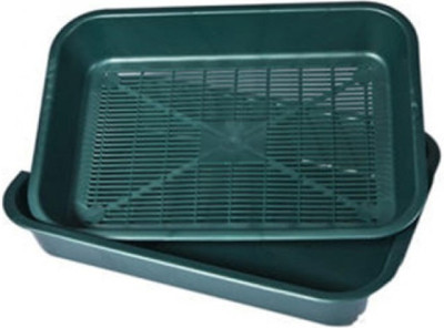 Лоток с сеткой №1 для животных Атлантис Пласт