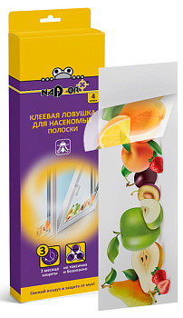 Ловушка Надзор клеевая от летающих 4шт