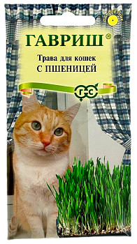 Трава для кошек с пшеницей ГАВРИШ