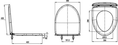 Сиденье для унитаза ВЕРСИЯ ИнкоЭр