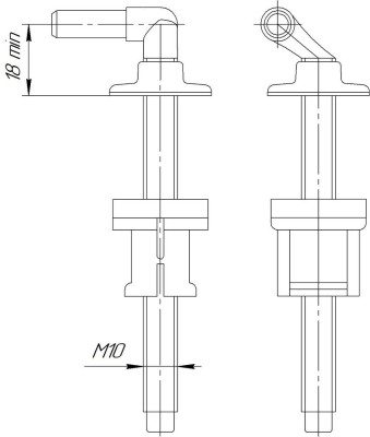 Крепление сидения к унитазу Элисса Н ИнкоЭр