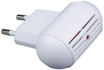 Отпугиватель насекомых и грызунов ультразвуковой UDR-E10 White 220В, площадь до 30м2 Uniel