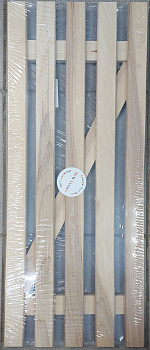 Решетка деревянная под ноги 5 секций 28*70см